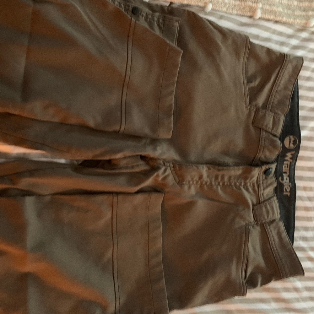 Wrangler outdoor series mens size 34/30 utility pants